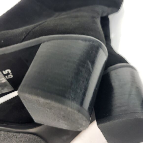 Seychelles Paradise City Leather Over the Knee Boots Black Size 6.5 - Picture 13 of 13